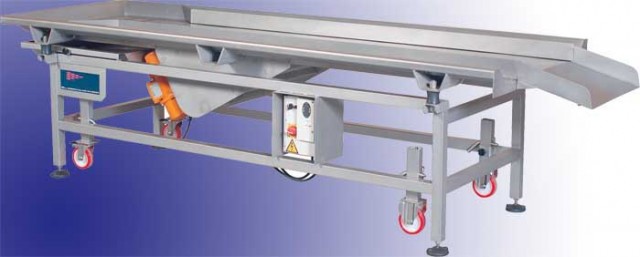 Mesas de selección vibrante